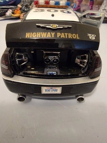 Jada Toys Dub City Heat Chrysler 300C Hemi Police Car 1:18 Diecast Limited Editi - Grown Up Kids