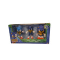 Jakks Pacific Sonic the Hedgehog: 35th Anniversary 4" Action Figure 3-Pack - Grown Up Kids