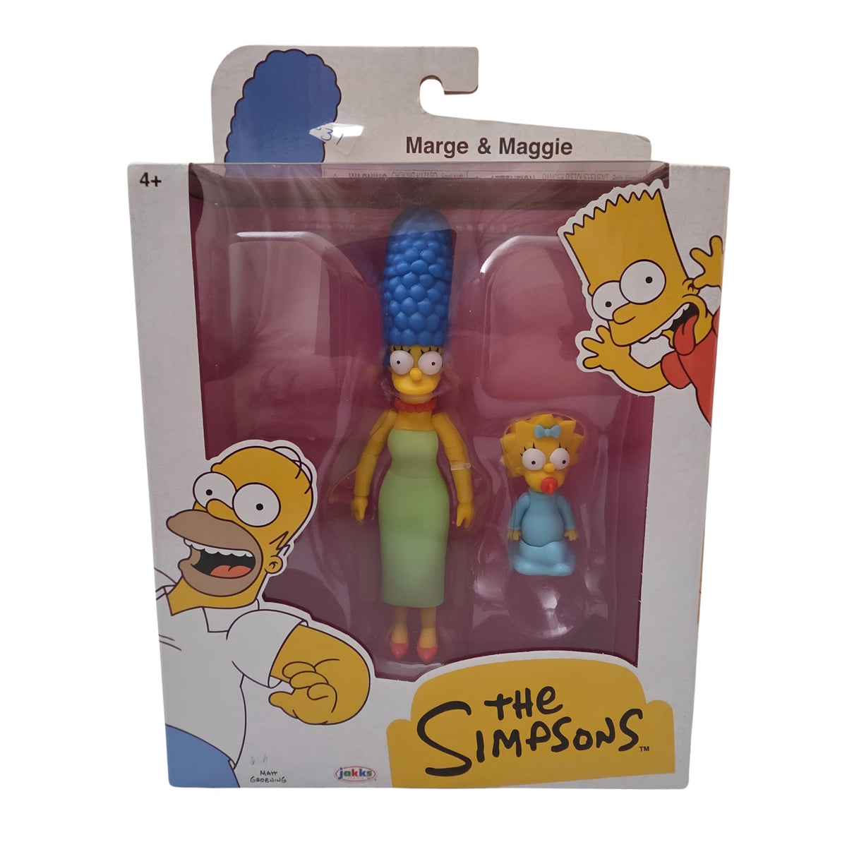 JAKKS Pacific The Simpsons Wave 3: Marge & Maggie Action Figure 2-Pack - Grown Up Kids