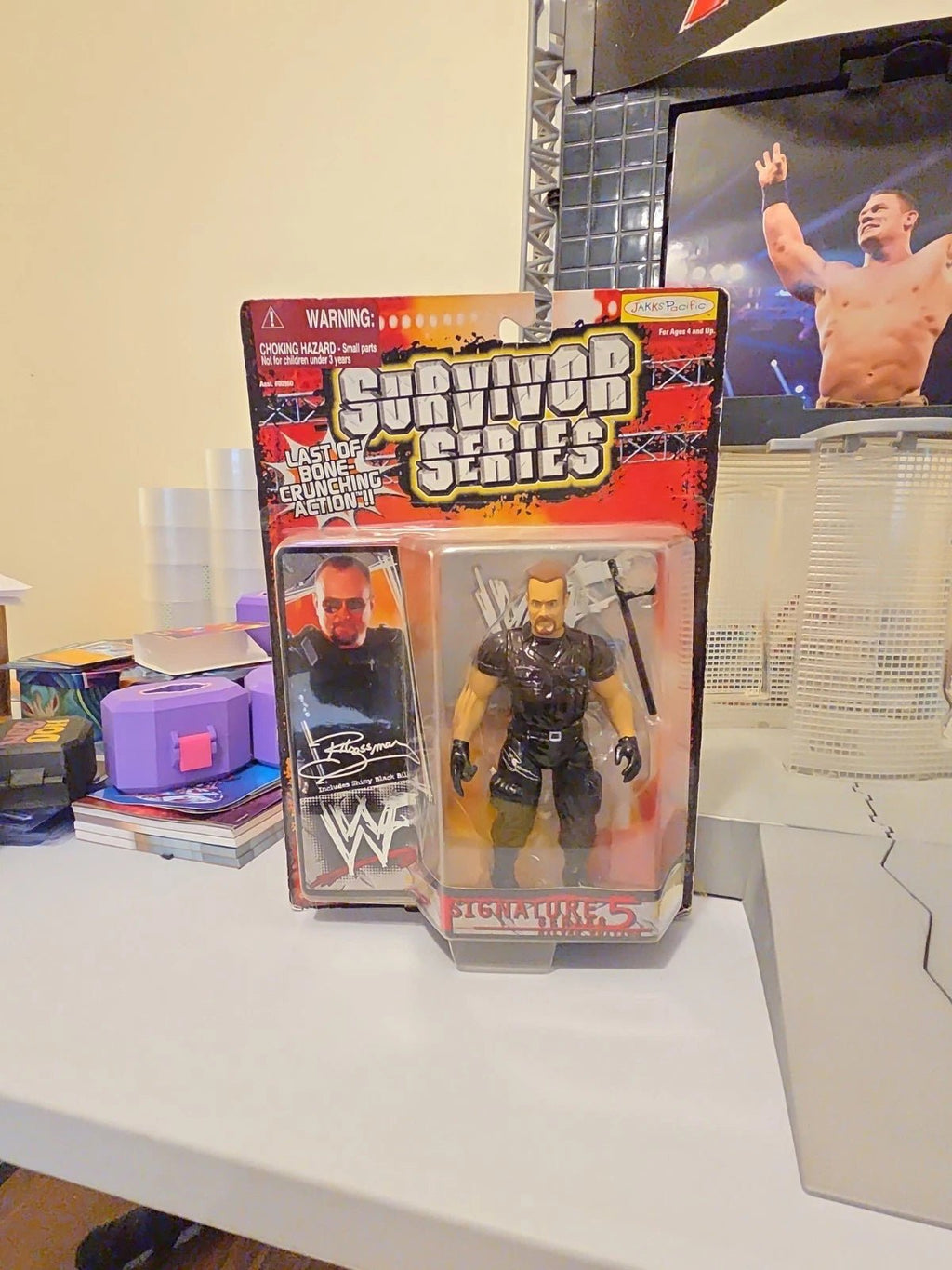 Jakks Pacific WWF Survivor Series Series 5: Big Boss Man Action Figure (NOS) - Grown Up Kids