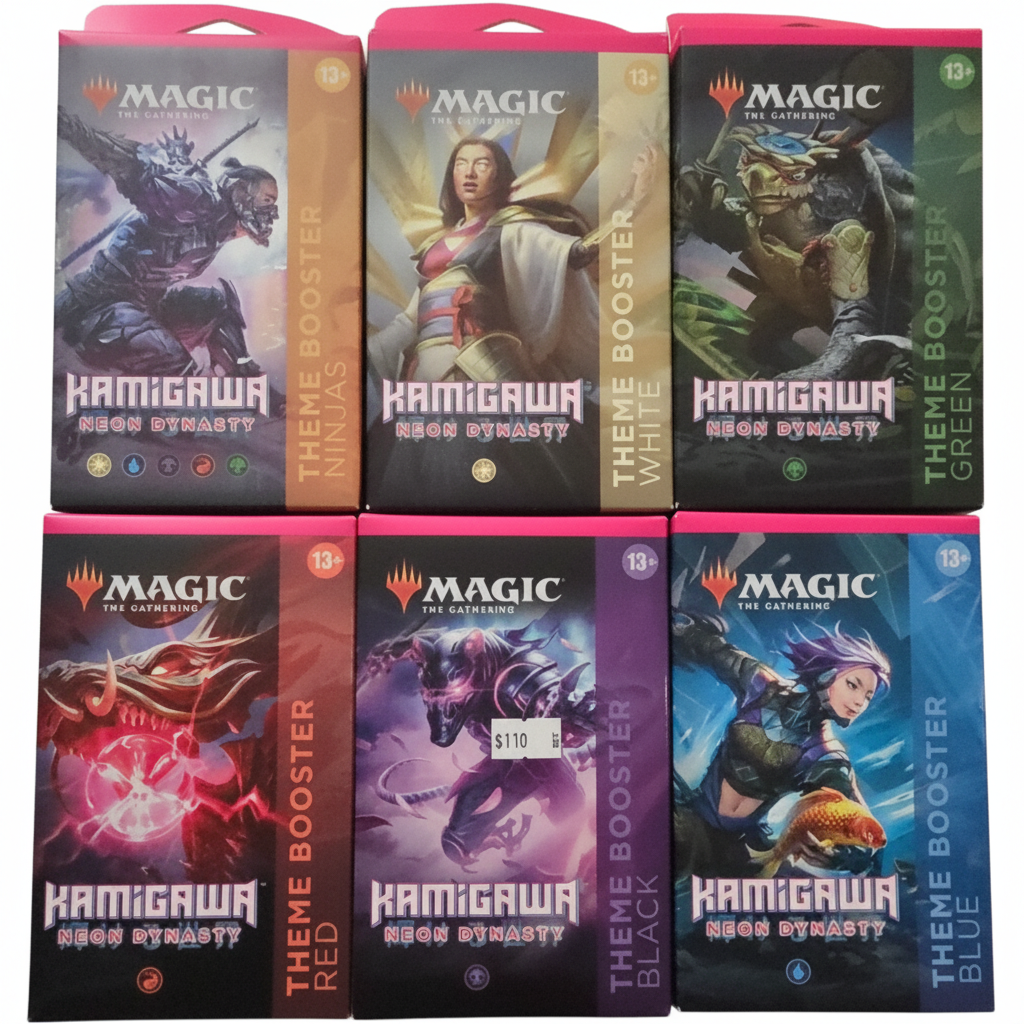 Kamigawa: Neon Dynasty Theme Booster Bundle - 6 Packs MTG - Grown Up Kids