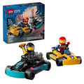 LEGO City Go-Karts and Race Drivers Building Set (60400) - Grown Up Kids