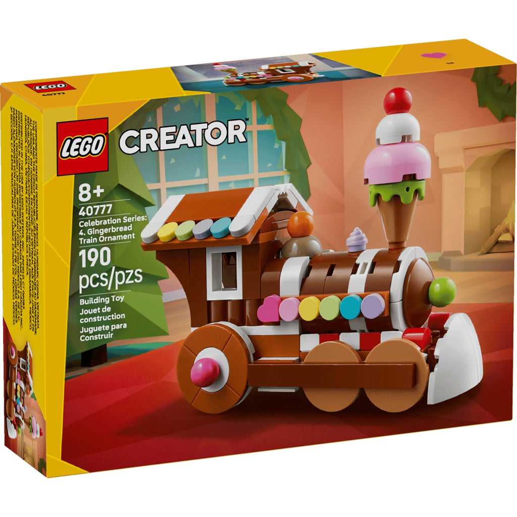 LEGO Gingerbread Train Ornament Building Set (40777) - Grown Up Kids