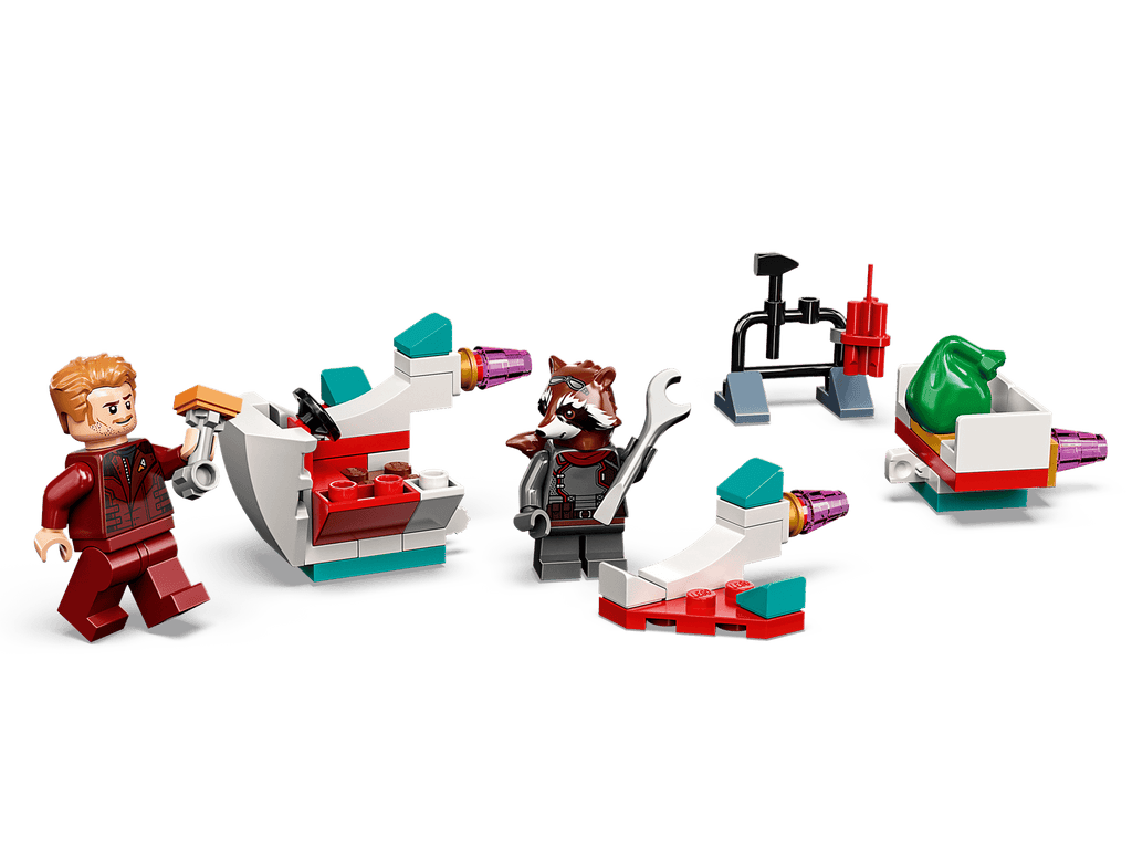 LEGO Guardians of the Galaxy Holiday Special Advent Calendar – 24 Marvel Holiday Surprises & Minifigures - Grown Up Kids