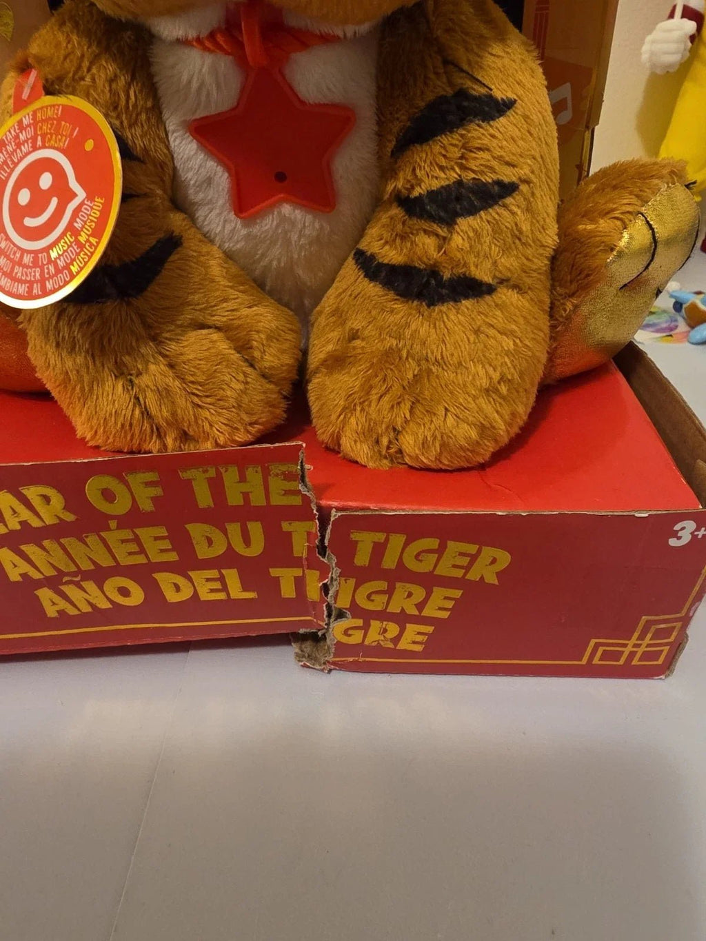 Little Tikes Rescue Tales Year of the Tiger Interactive Plush See Description - Grown Up Kids