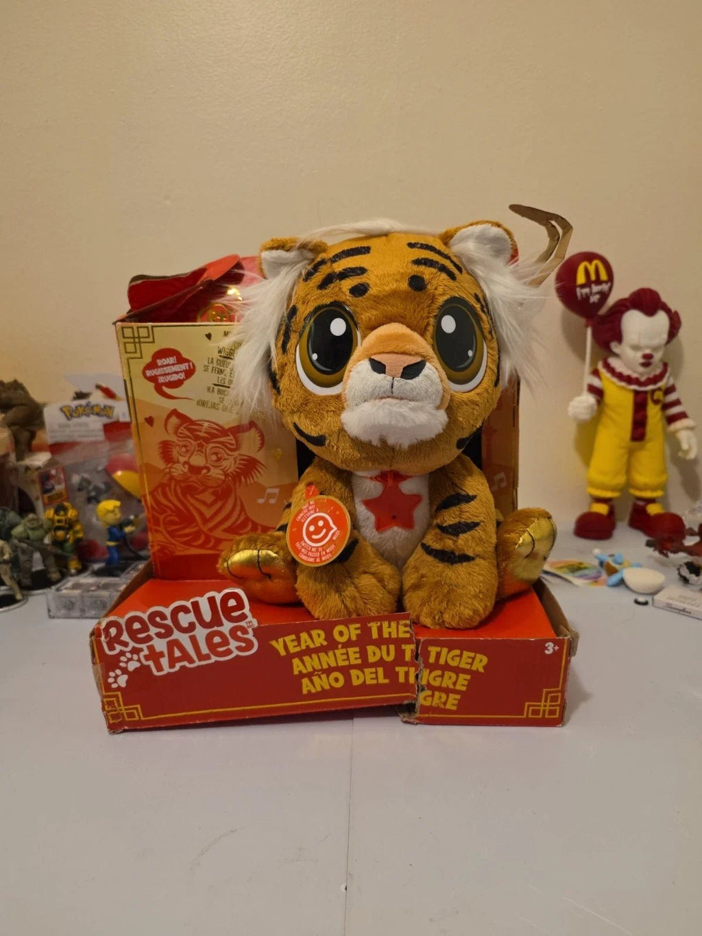 Little Tikes Rescue Tales Year of the Tiger Interactive Plush See Description - Grown Up Kids