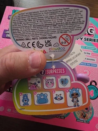 LOL Surprise OMG Eye Spy Jessica Spy Bundle With Carebear Blind Box - Grown Up Kids