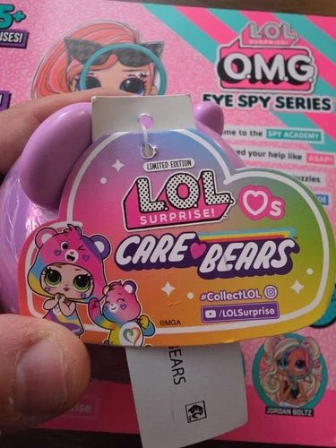 LOL Surprise OMG Eye Spy Jessica Spy Bundle With Carebear Blind Box - Grown Up Kids