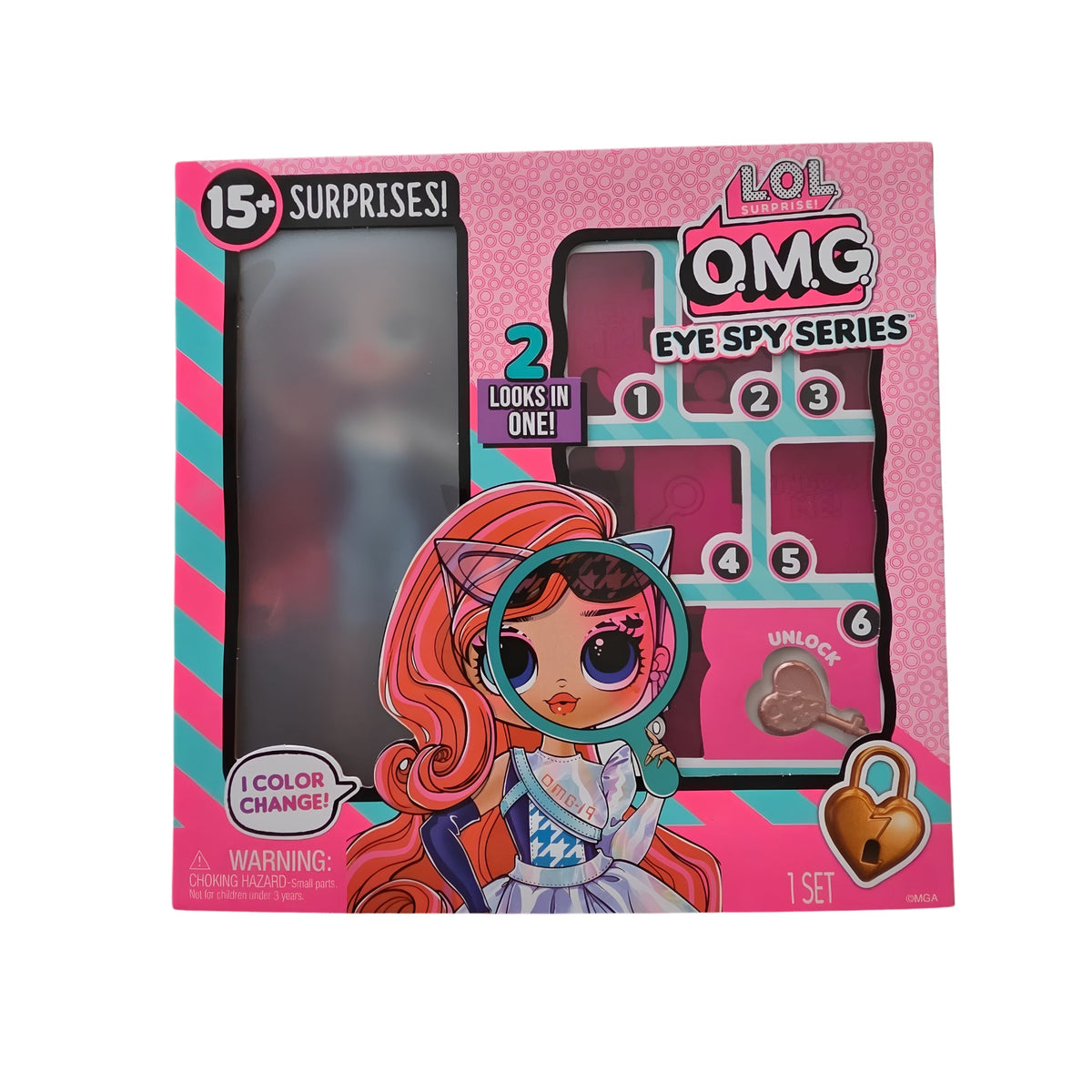 LOL Surprise OMG Eye Spy Jessica Spy Bundle With Carebear Blind Box - Grown Up Kids