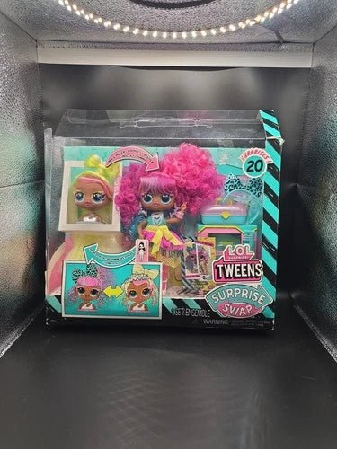 LOL Surprise Tweens Surprise SWAP Curls-2-Crimps Cora Fashion Doll - Open Box - Grown Up Kids