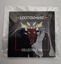 Loot Gaming Exclusive Red Dragon Collectible Enamel Pin RPG Fantasy New - Grown Up Kids