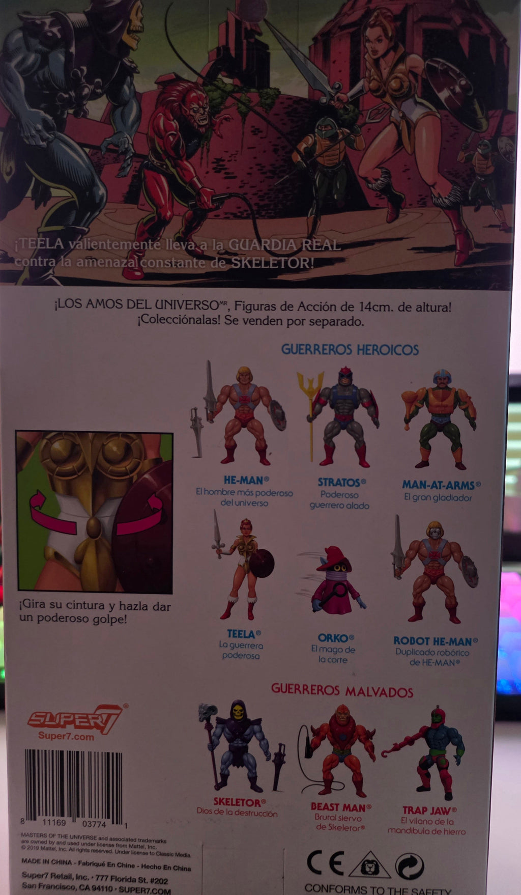 Los Amos del Universo Teela Figura de Acción – Masters of the Universe Collectible - Grown Up Kids