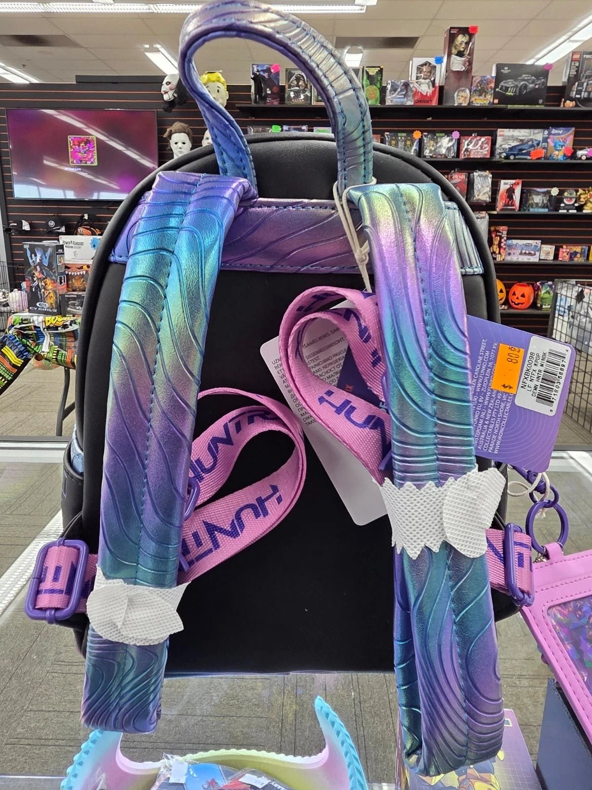 Loungefly K-Pop Demon Hunters HUNTR/X Mini Backpack Rumi Mira Zoey New with Tags - Grown Up Kids