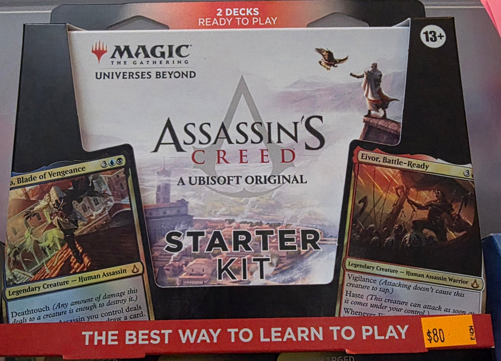 Magic: The Gathering Assassin's Creed Starter Kit – MTG Universes Beyond - Grown Up Kids