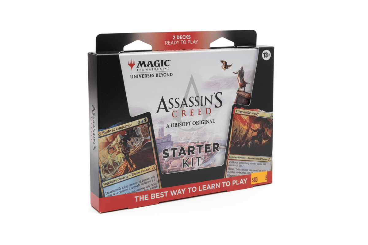 Magic: The Gathering – Assassin's Creed Starter Kit (Universes Beyond, Factory Sealed) - Grown Up Kids