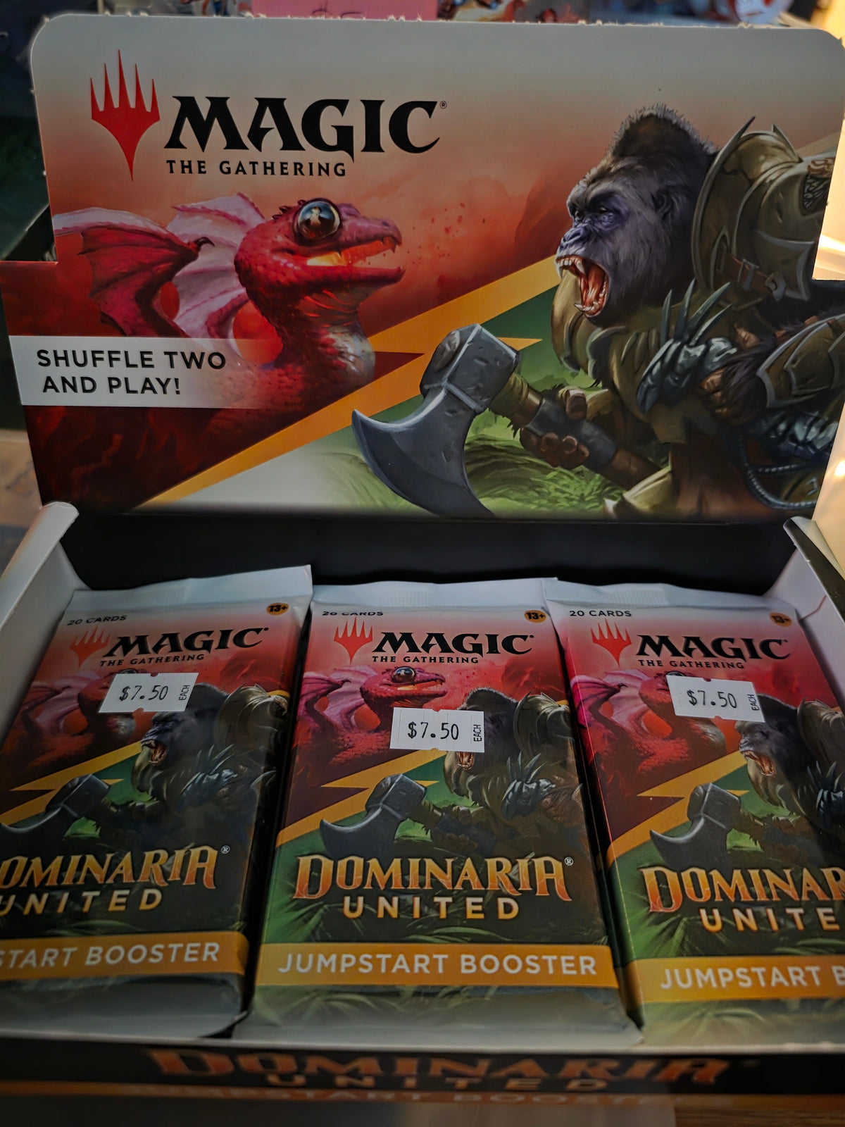 Magic: The Gathering Dominaria United Jumpstart Booster Pack – Factory Sealed MTG - Grown Up Kids