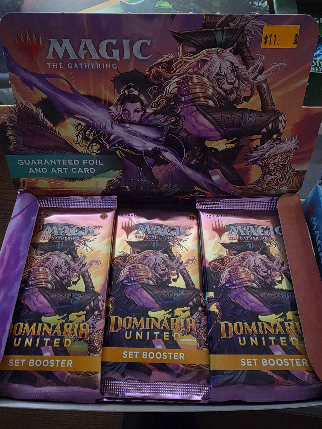 Magic: The Gathering Dominaria United Set Booster Pack – Factory Sealed MTG - Grown Up Kids