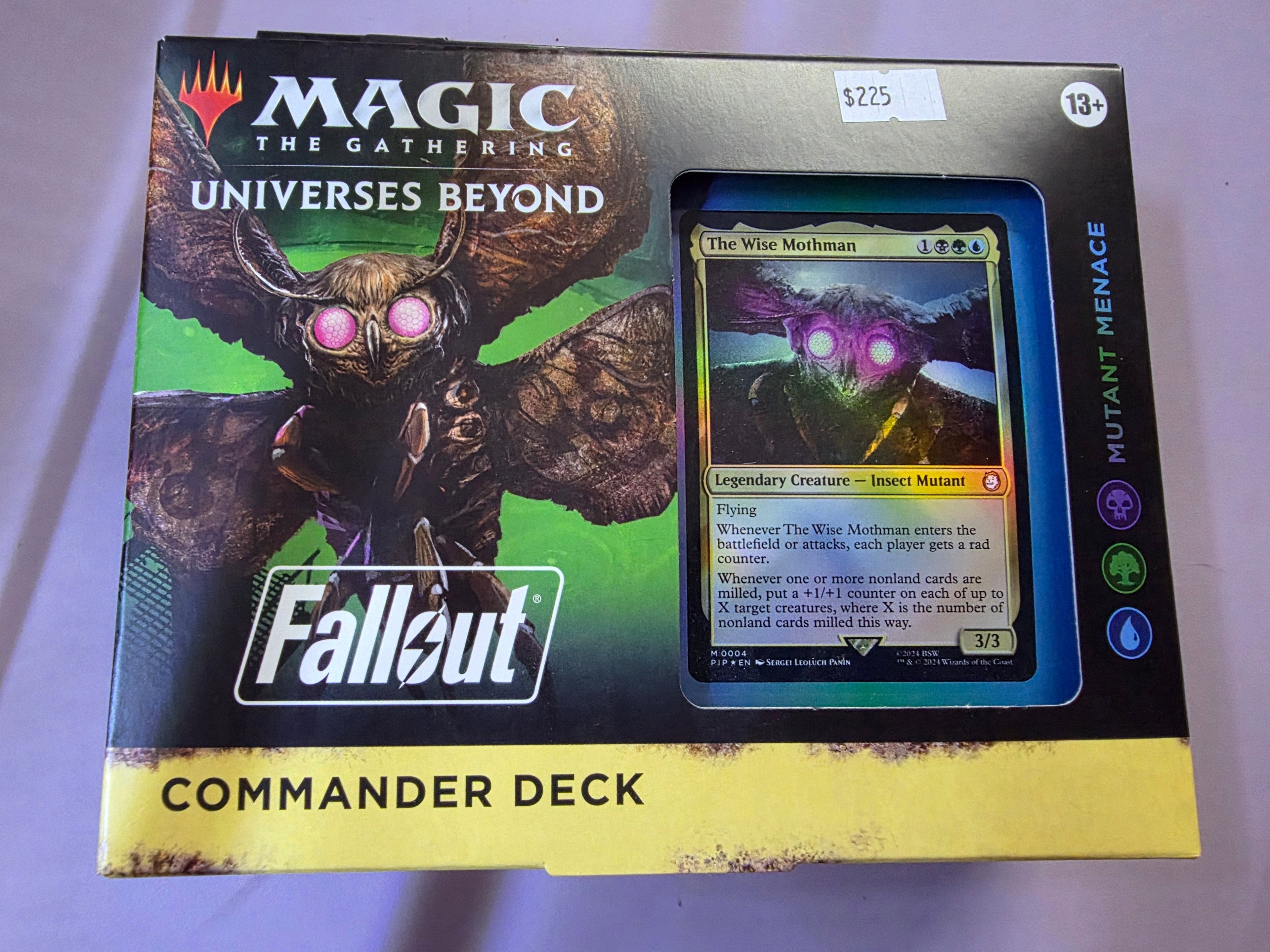 Magic The Gathering Fallout Commander Deck - Mutant Menace (Sealed) - Grown Up Kids