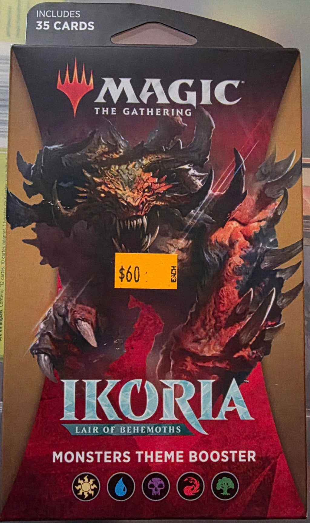 Magic: The Gathering Ikoria Lair of Behemoths Theme Booster Pack – Sealed MTG - Grown Up Kids