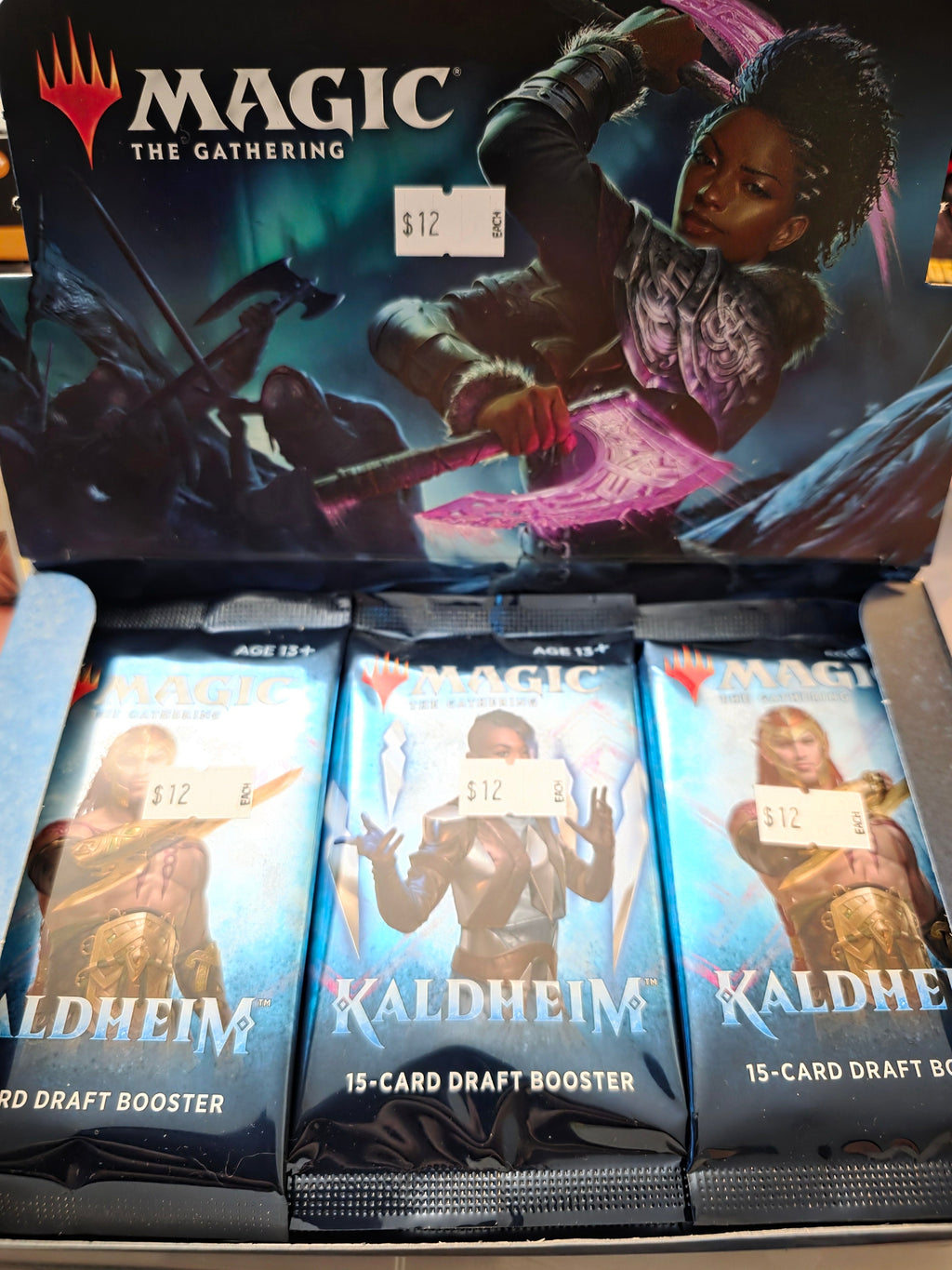 Magic: The Gathering Kaldheim Draft Booster Pack – Factory Sealed MTG - Grown Up Kids