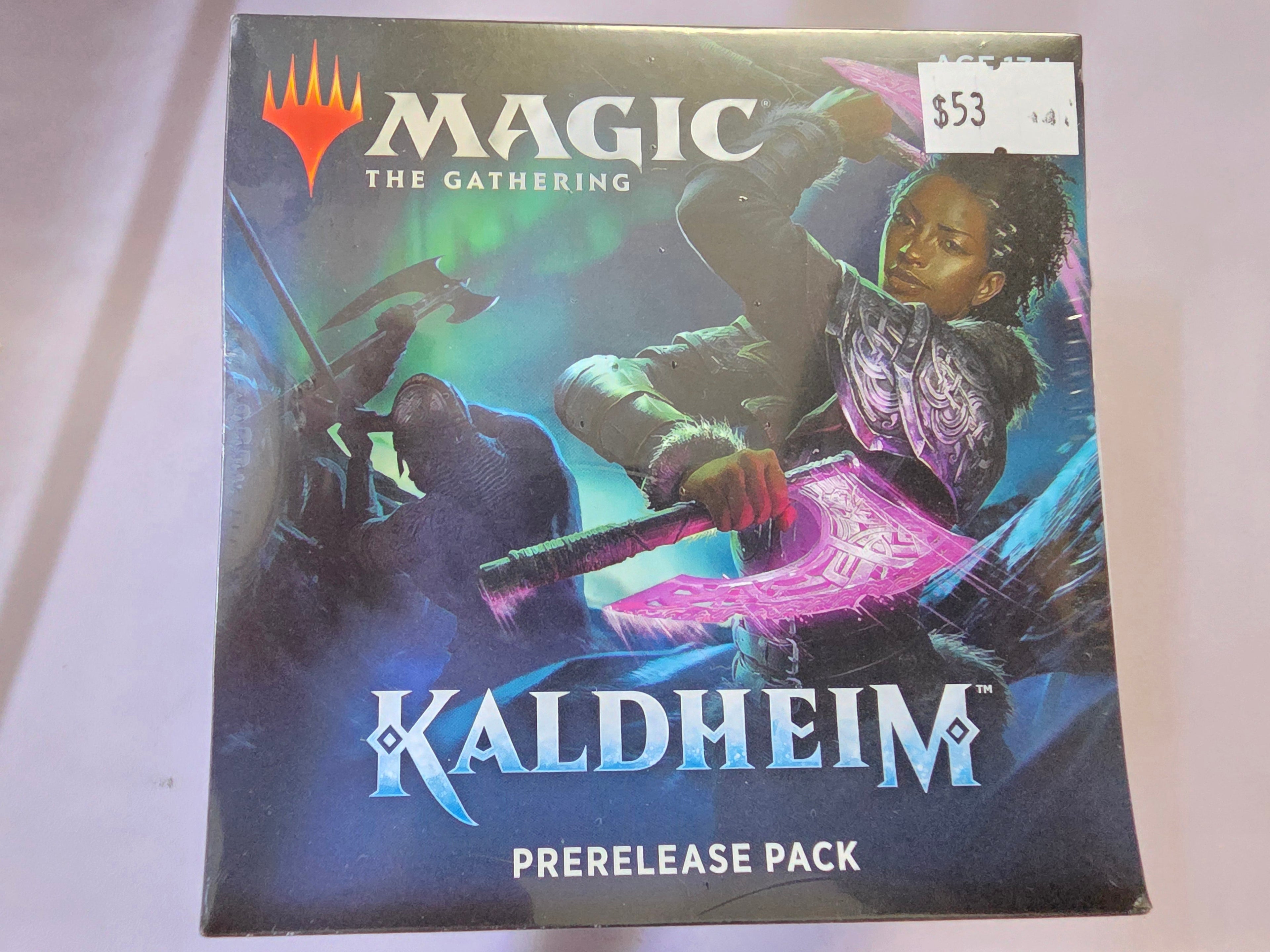 Magic The Gathering Kaldheim Prerelease Pack Factory Sealed Magic The Gathering Box - Grown Up Kids