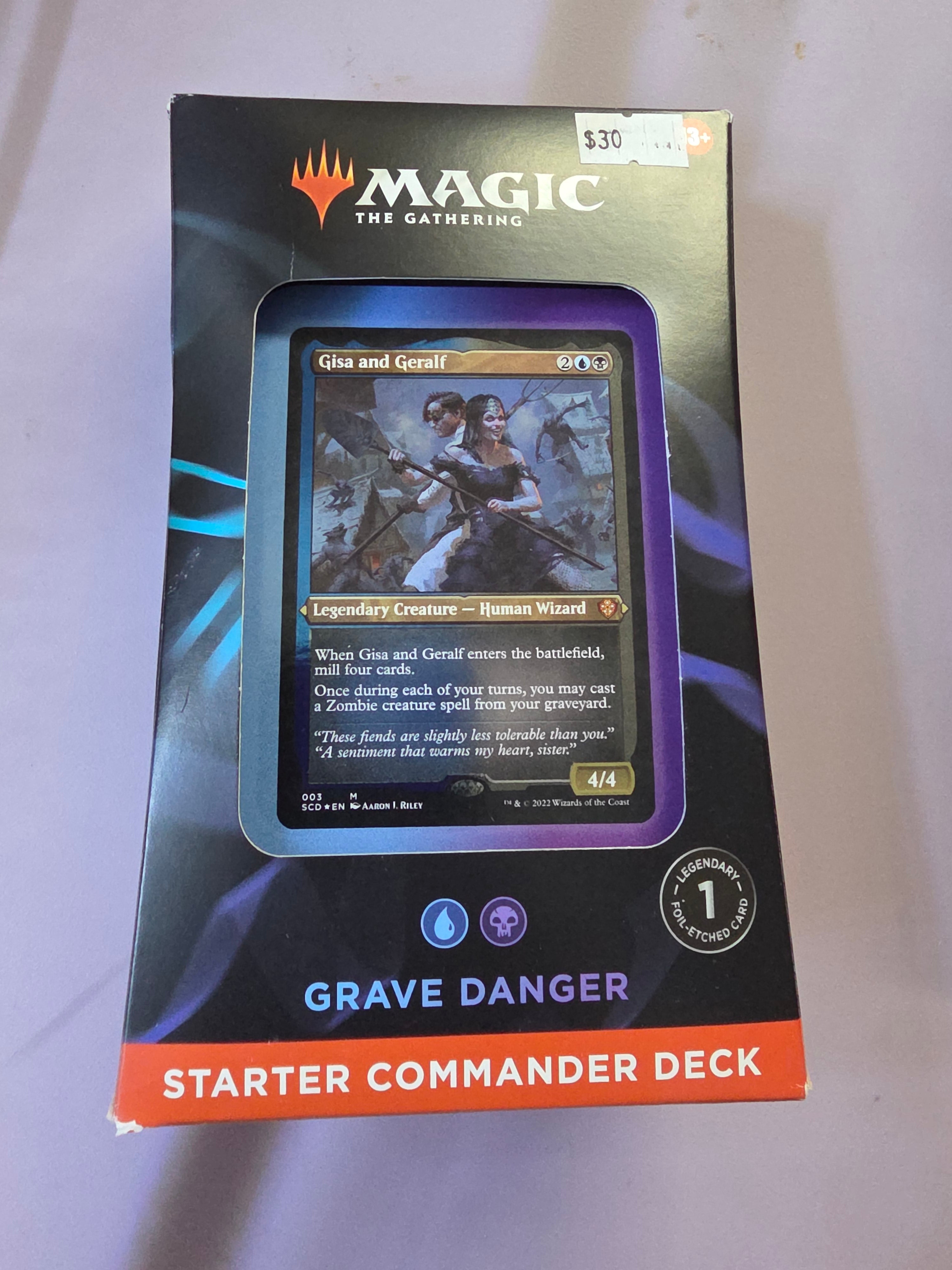 Magic The Gathering Starter Commander Deck - Grave Danger (Sealed) - Grown Up Kids