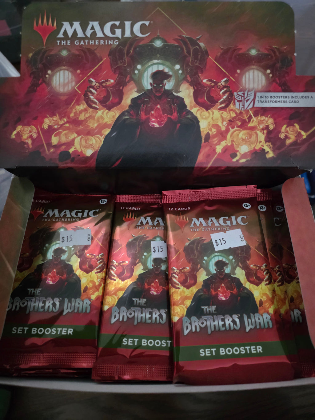 Magic The Gathering The Brothers War Booster Pack (Foil) - Grown Up Kids