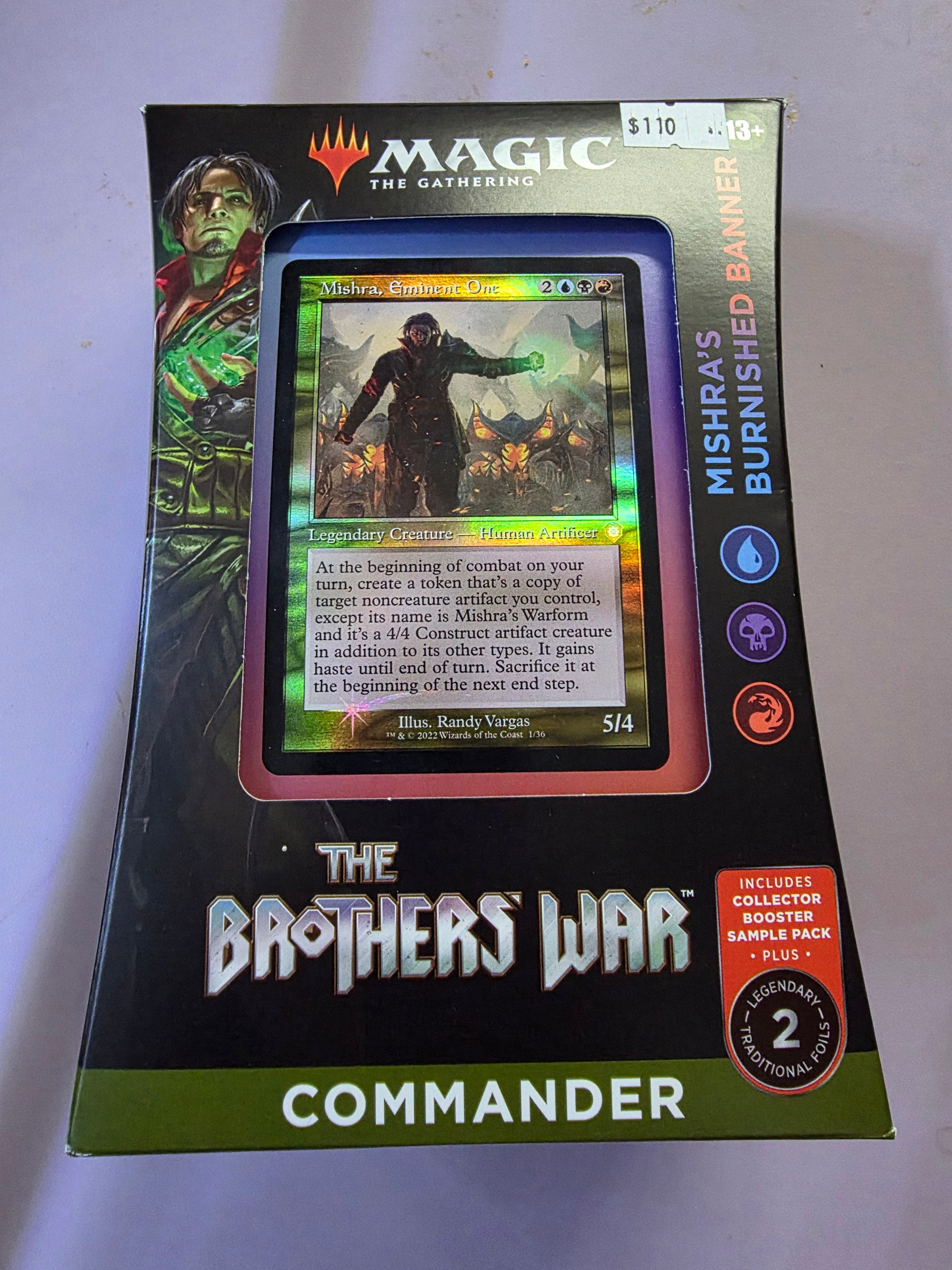 Magic The Gathering The Brothers War Mishras Burnished Banner Commander Deck Sealed MTG TCG - Grown Up Kids