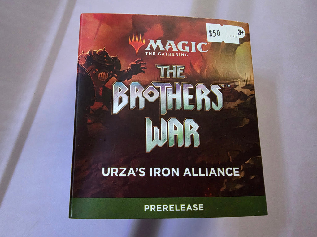 Magic The Gathering The Brothers War Urzas Iron Alliance Prerelease Pack Sealed Box - Grown Up Kids
