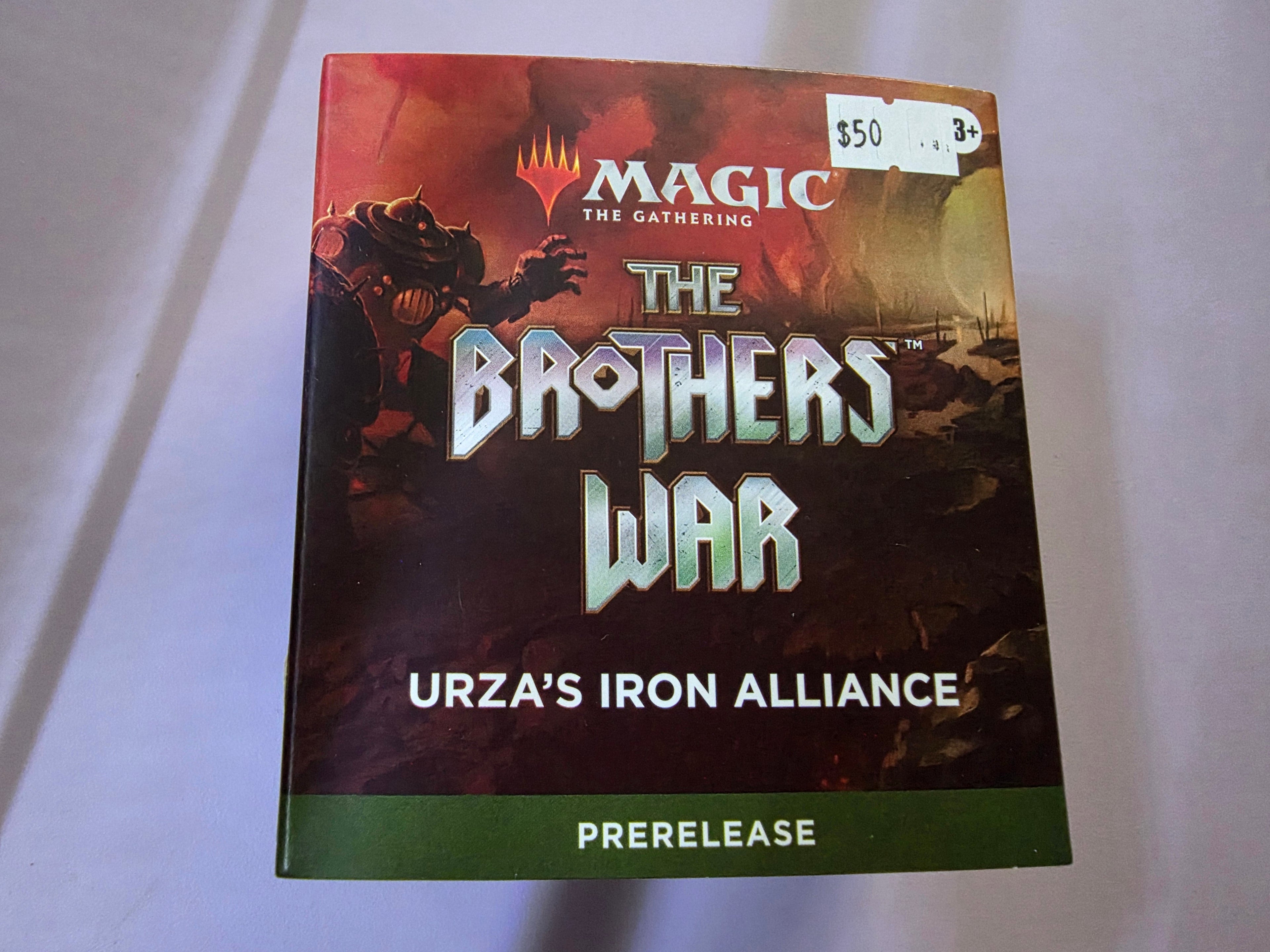 Magic The Gathering The Brothers War Urzas Iron Alliance Prerelease Pack Sealed Box - Grown Up Kids