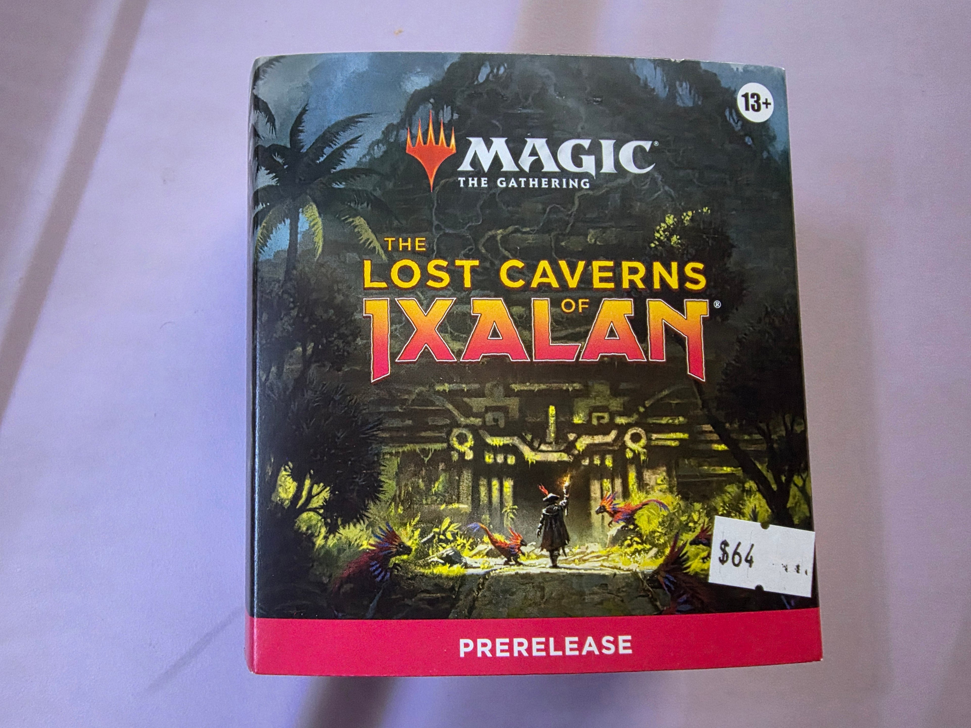 Magic The Gathering The Lost Caverns of Ixalan Prerelease Pack Sealed Magic The Gathering - Grown Up Kids