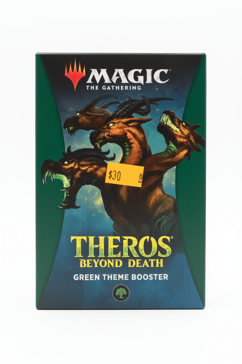 Magic: The Gathering Theros Beyond Death Green Theme Booster (35 Cards, Factory Sealed) - Grown Up Kids