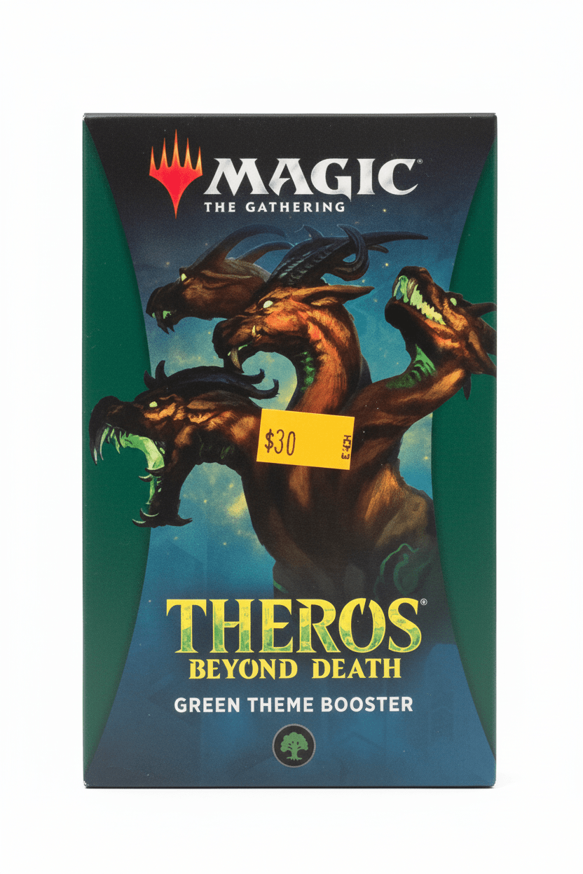 Magic: The Gathering Theros Beyond Death Green Theme Booster (35 Cards, Factory Sealed) - Grown Up Kids