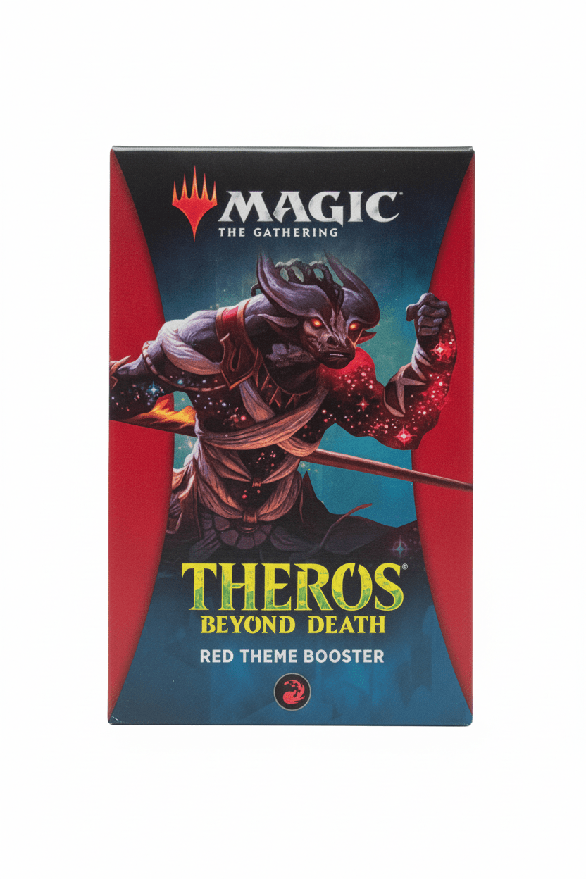 Magic: The Gathering Theros Beyond Death Red Theme Booster (35 Cards, Factory Sealed) - Grown Up Kids