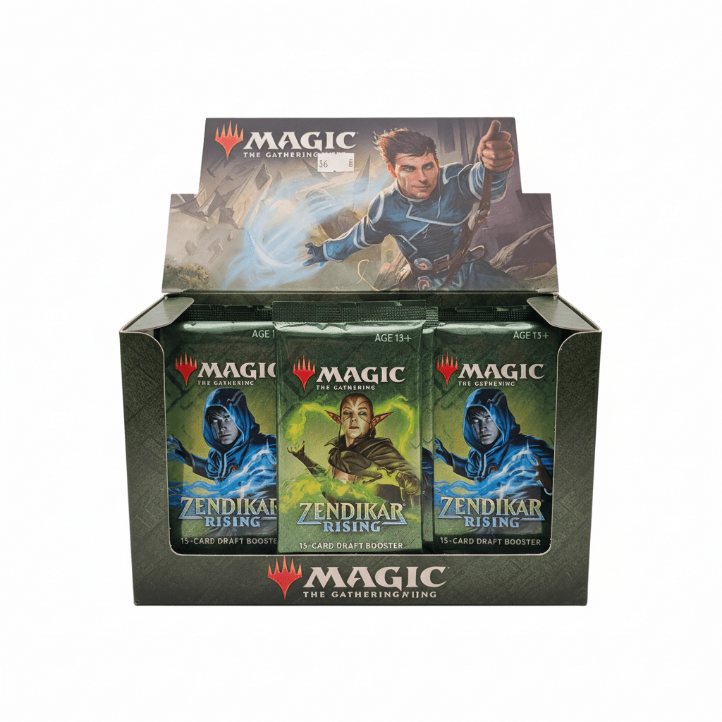 Magic: The Gathering Zendikar Rising Draft Booster Pack (Factory Sealed) - Grown Up Kids