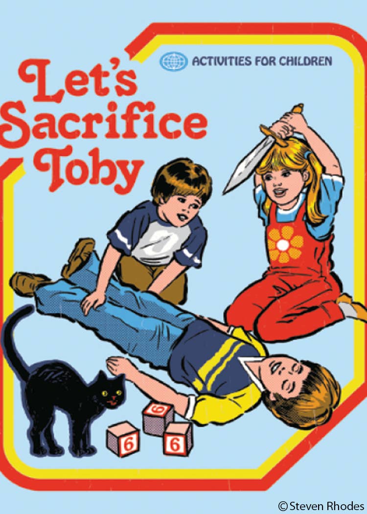 Magnet-Let's sacrifice Toby - Grown Up Kids
