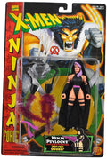 Marvel Comics Year 1996 X-Men Ninja Force Series 5-1/2 Inch Tall Action Figure - Grown Up Kids