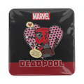 Marvel Deadpool Heart Arrow Enamel Pin - Would You Just Relax? Collectible - Grown Up Kids