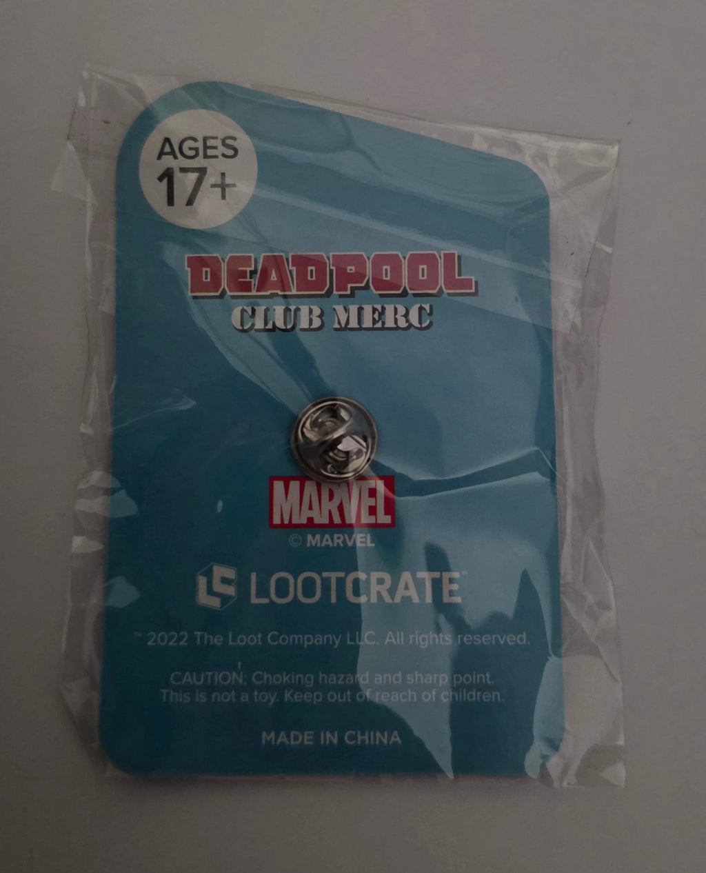 Marvel Deadpool Jeff the Land Shark Pool Float Enamel Pin – Official - Grown Up Kids