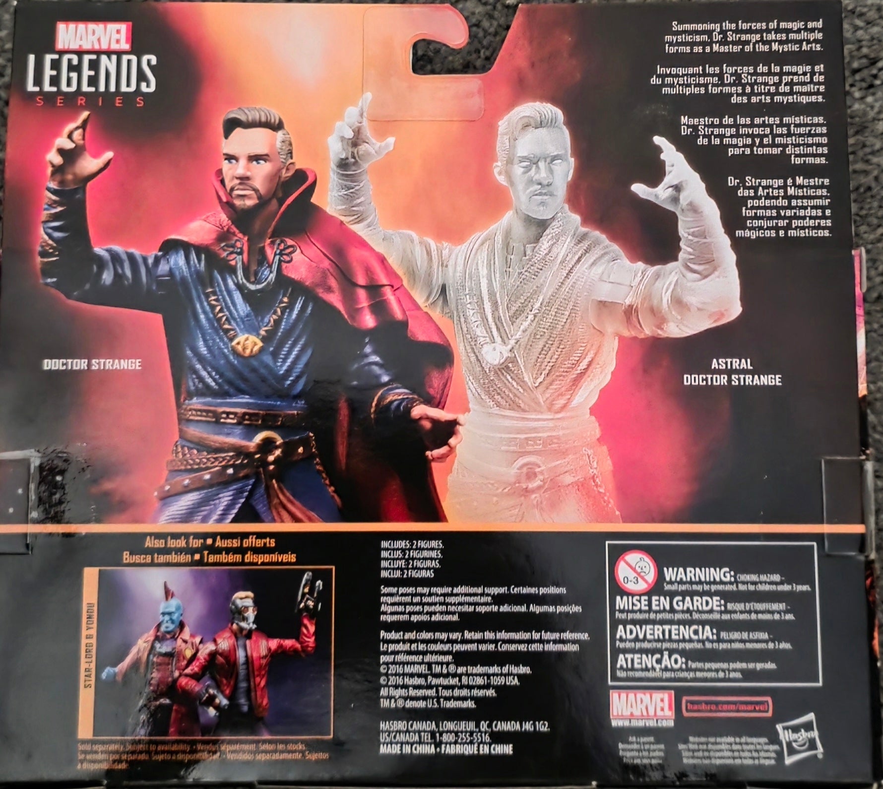 Marvel Legends 3.75" Doctor Strange & Astral Form 2-Pack Figure Set - Grown Up Kids