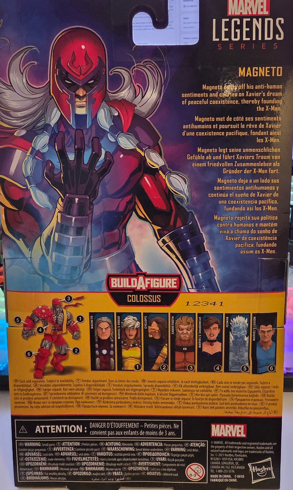 Marvel Legends Age of Apocalypse Magneto Action Figure – X-Men AOA Collectible - Grown Up Kids