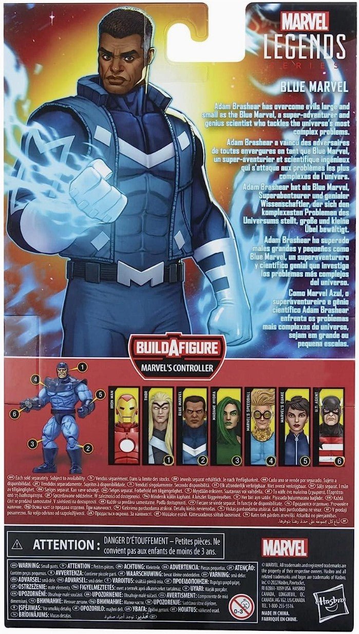 Marvel Legends Blue Marvel 6 Inch Action Figure - Grown Up Kids