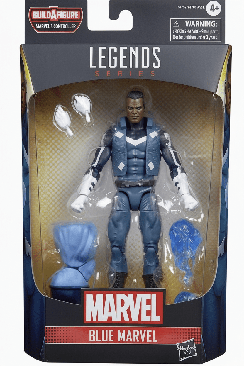 Marvel Legends Blue Marvel Action Figure - Hasbro - Grown Up Kids