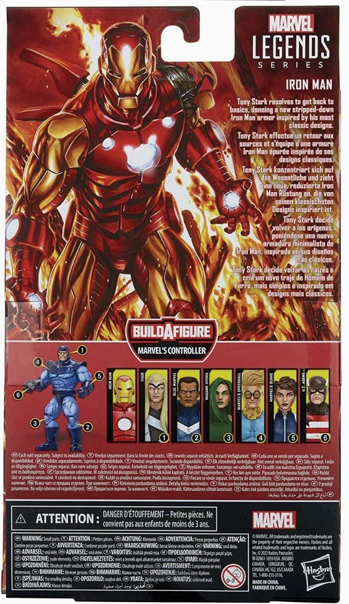 Marvel Legends Iron Man 6 Inch Action Figure - Grown Up Kids