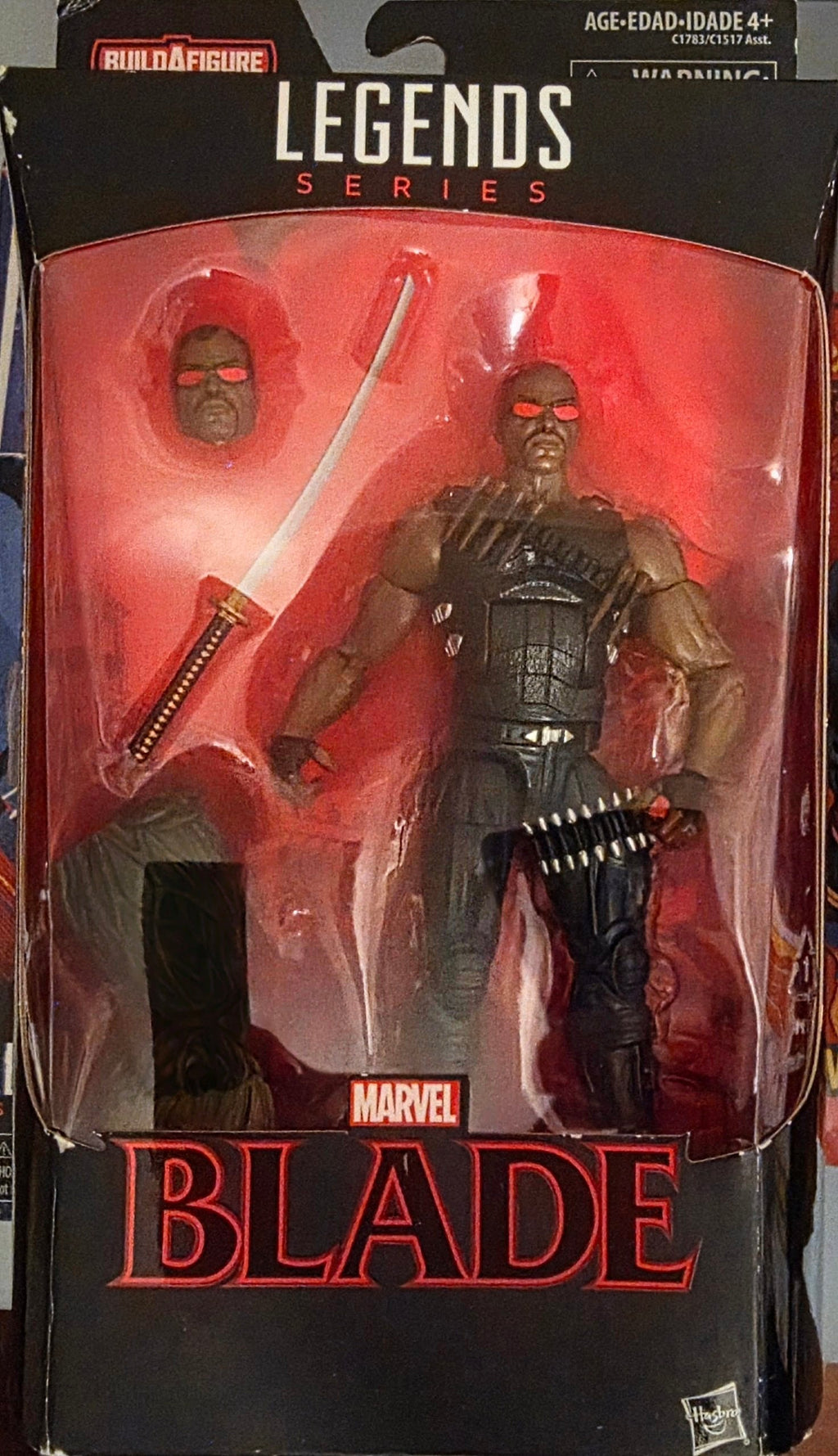 Marvel Legends Series Blade Action Figure - Build-A-Figure Collectible - Grown Up Kids