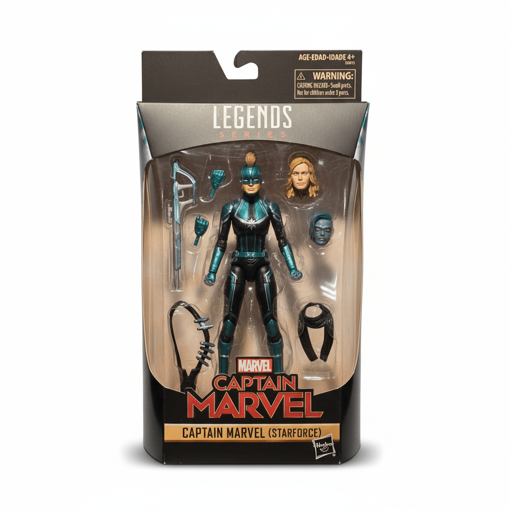 Marvel Legends Series Captain Marvel Starforce Action Figure - Grown Up Kids