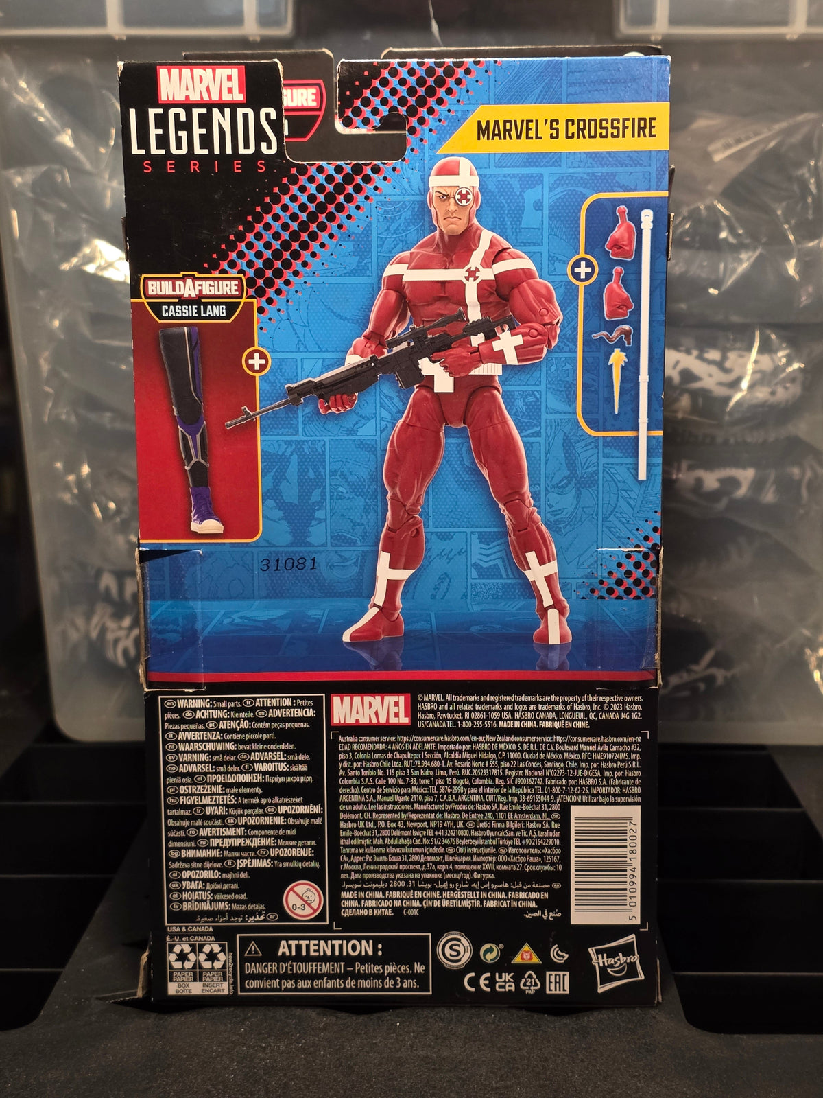 Marvel Legends Series Marvel's Crossfire Action Figure - Grown Up Kids