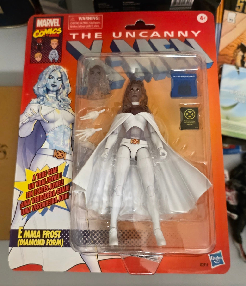 Marvel Legends Uncanny X-Men Emma Frost (Diamond Form) Action Figure - Grown Up Kids