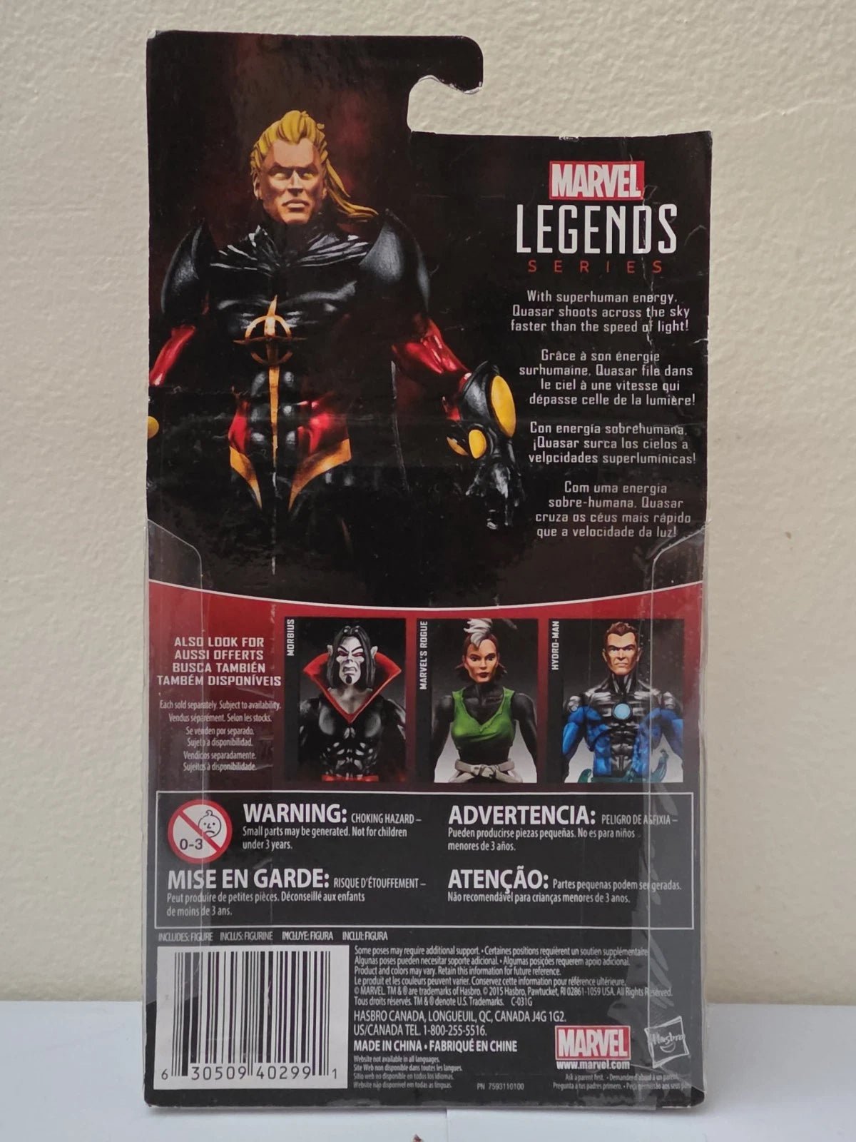 Marvel Legends Universe QUASAR 3.75" Inch Action Figure Hasbro NEW - Grown Up Kids