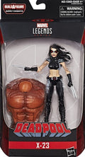 Marvel Legends X-23 Action Figure – Deadpool Wave, Build-A-Figure Sasquatch Series, 6-Inch Hasbro - Grown Up Kids